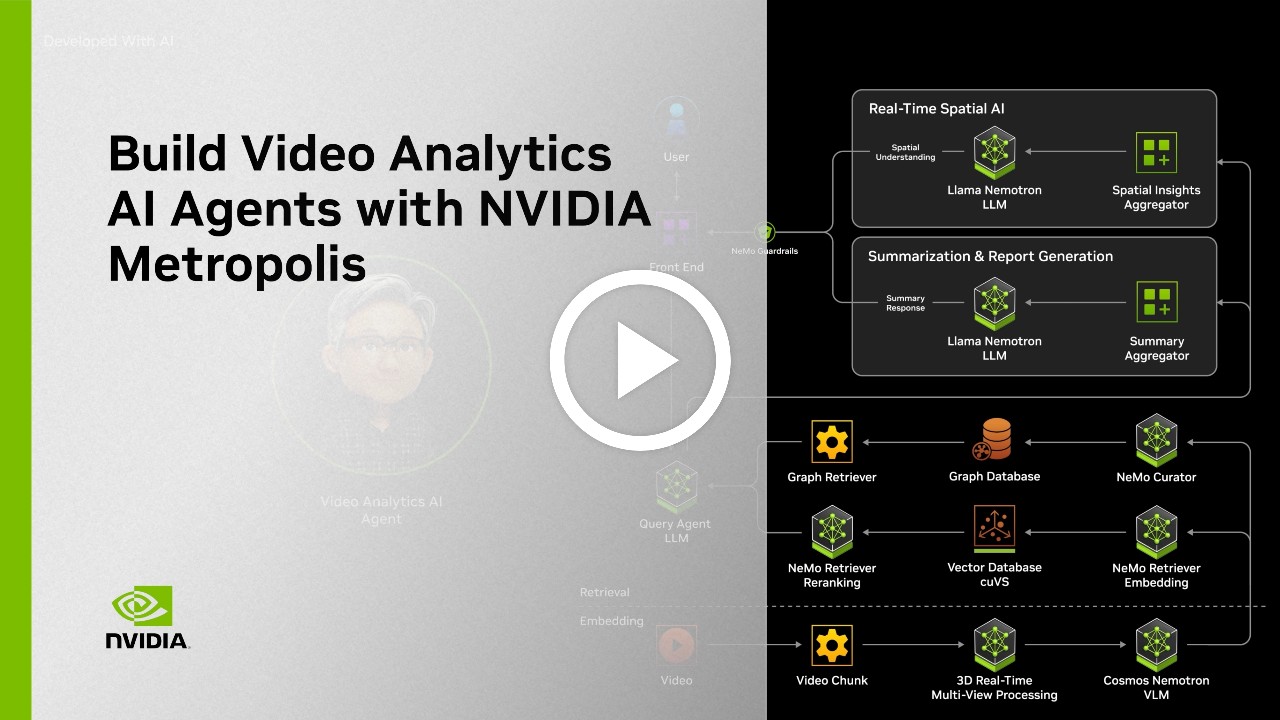 NVIDIA AI Blueprint for video search