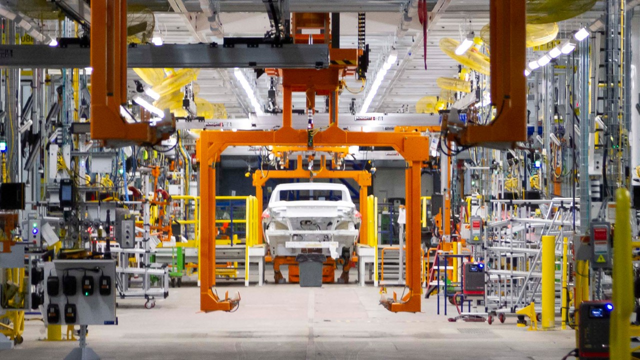 Image of a General Motors factory