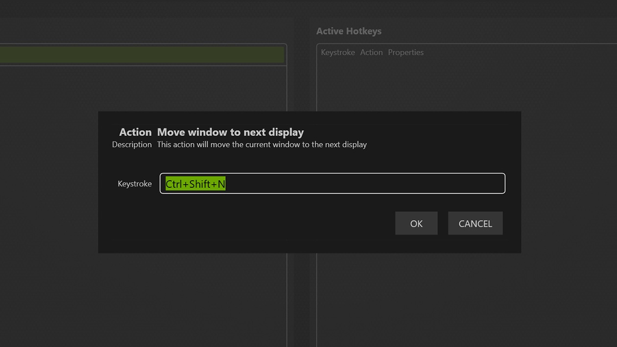 NVIDIA Quadro View : Hotkey Support