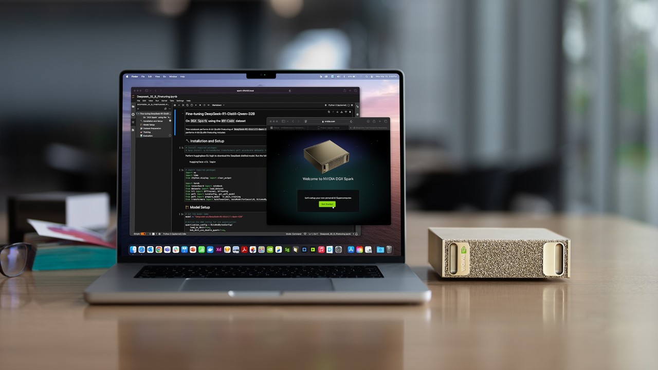 NVIDIA DGX Spark AI supercomputer