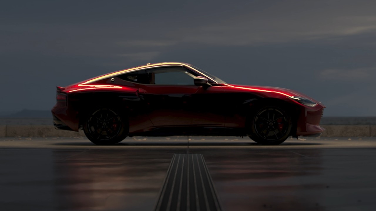 3D car created using OpenUSD and generative AI